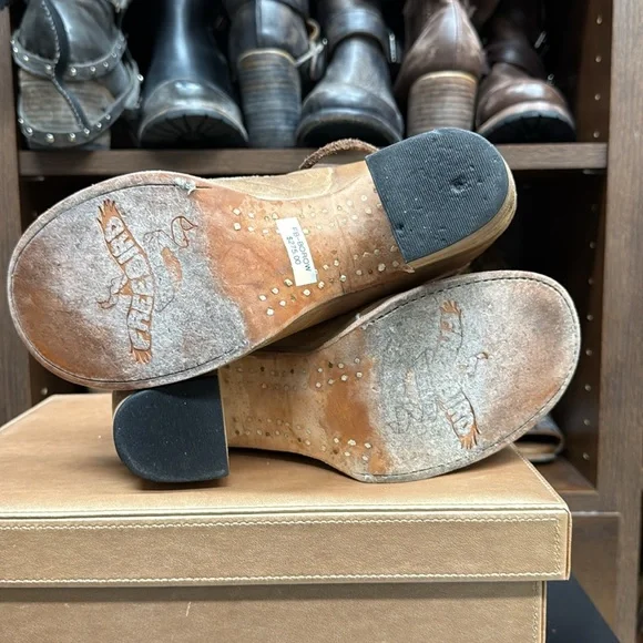 Freebird Borow Leather Ankle Boots - Picture 3 of 6